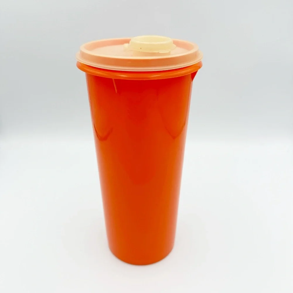 Vintage Tupperware Juice Keeper Harvest Orange 262-5